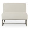 Jules Outdoor Accent Chair Flecked Beige thumbnail 0