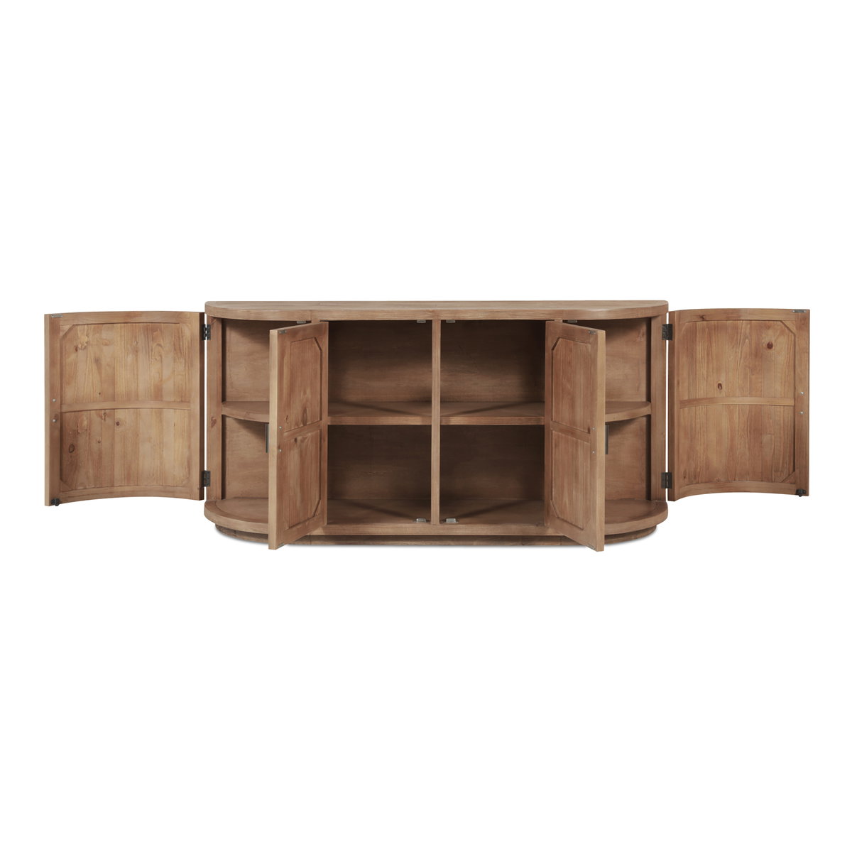 Nicola Sideboard Natural, Cabinets & Sideboard by Moe's Home, 71" width x 35" height x 17.7" depth View 4