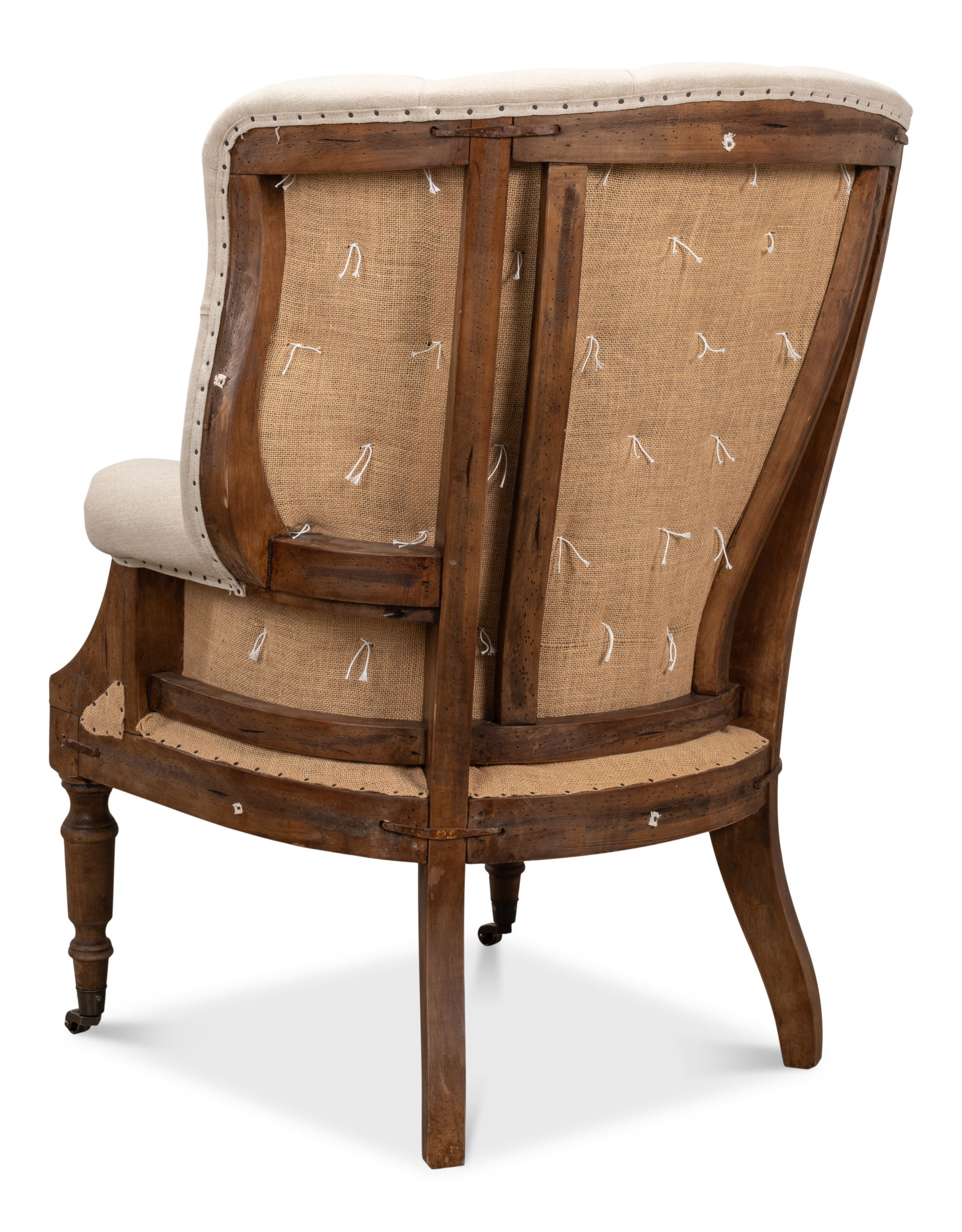 Welsh Chair, Accent Chair by Sarreid, 32" length x 33" width x 43" height View 12