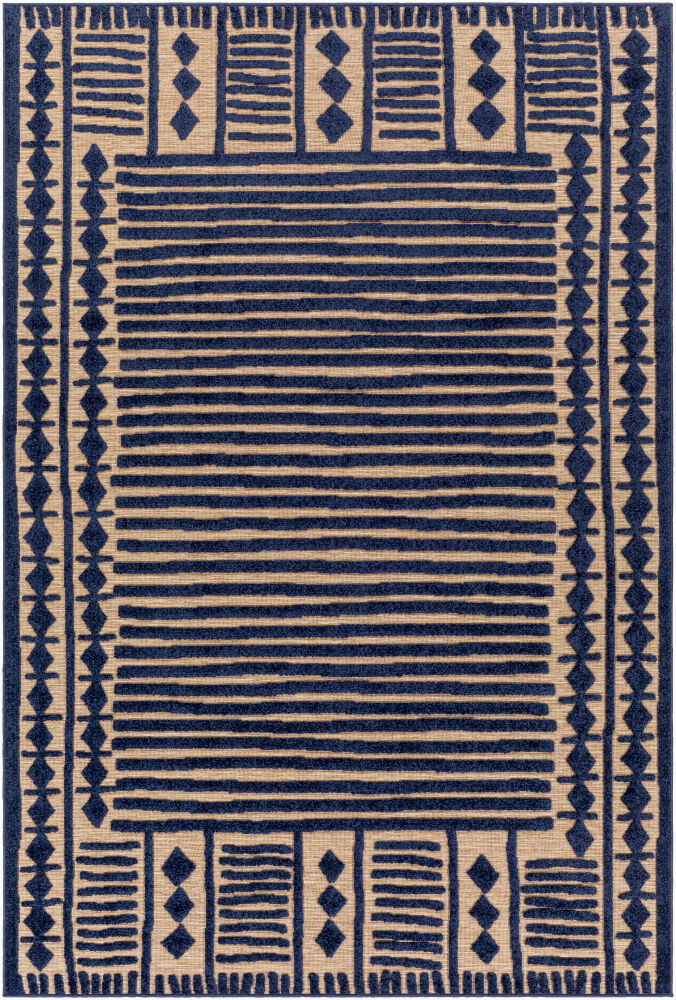 Greenwich Machine Woven Rug, by Surya, 1'3.75" length x 1'3.35" width