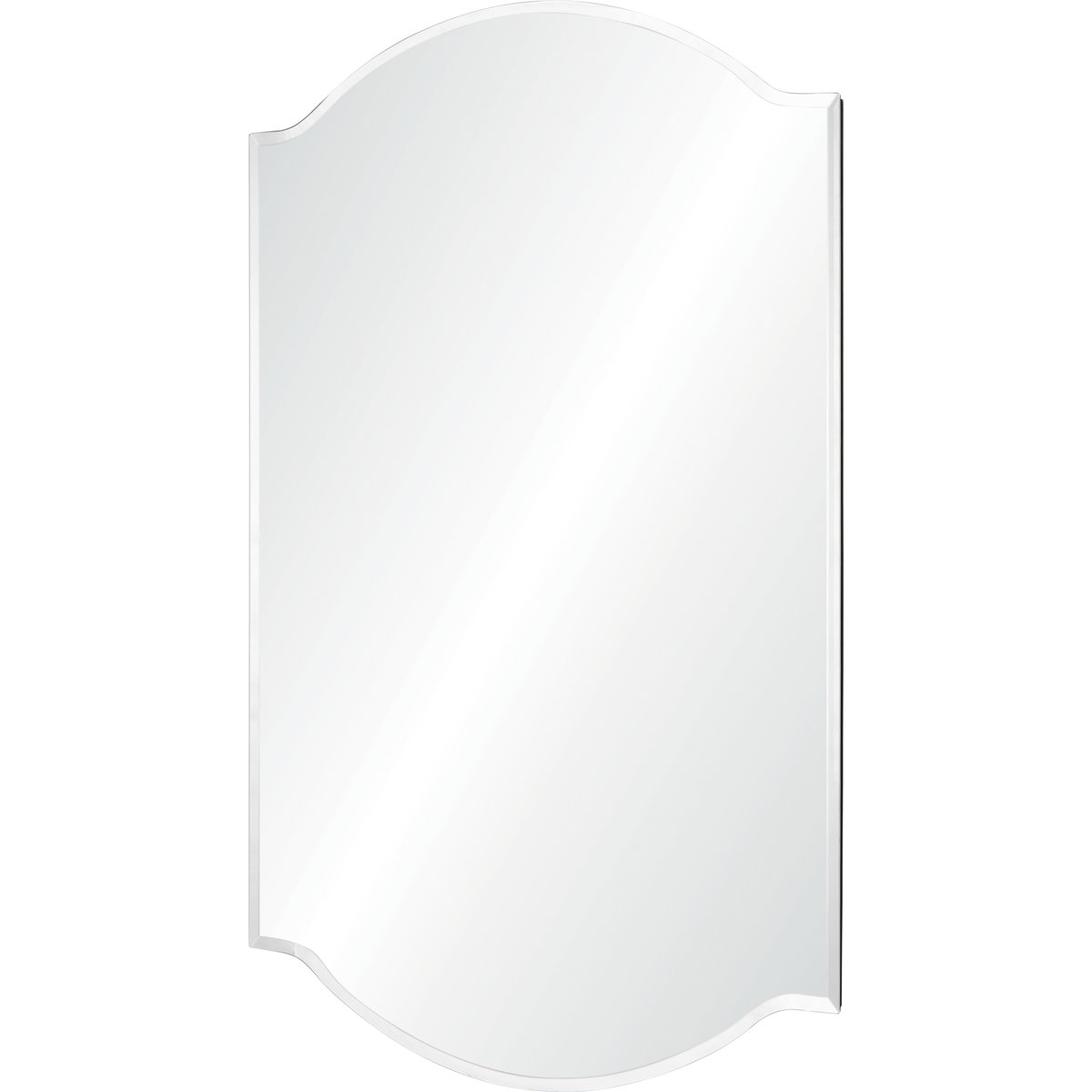 Kale Wall Mirror, by Renwil, 36" height x 0.5" depth View 2