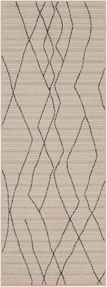 Cozy Machine Woven Rug, by Surya, 7'2.61" length x 2'7.5" width