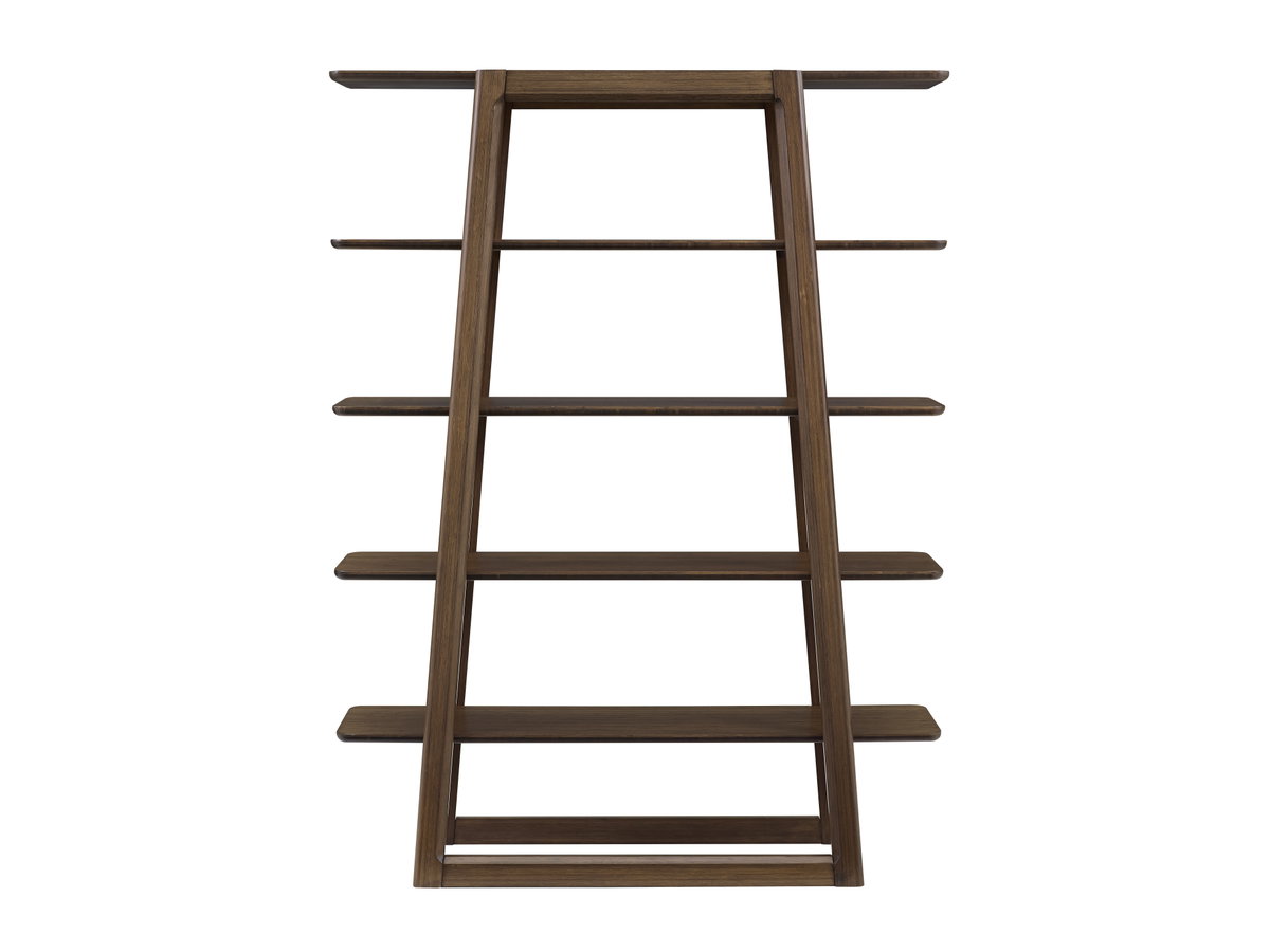 Currant Bookshelf, Black Walnut, Shelving & Bookcase by Greenington, 13.25" length x 46.5" width x 62" height View 4
