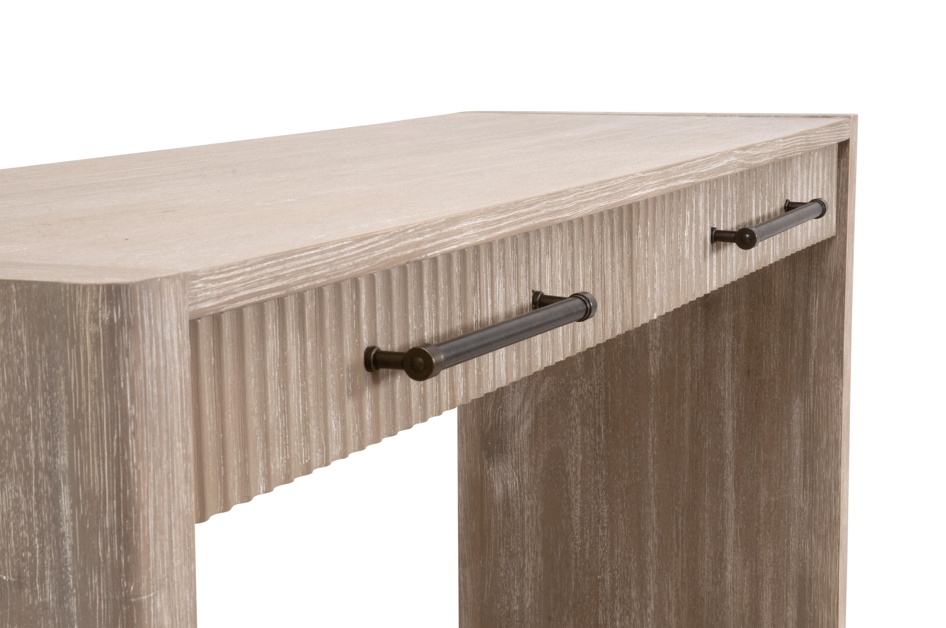 Halloway 2-Drawer Console Table, by Essentials for Living, 55" width x 30.25" height x 17.75" depth View 5