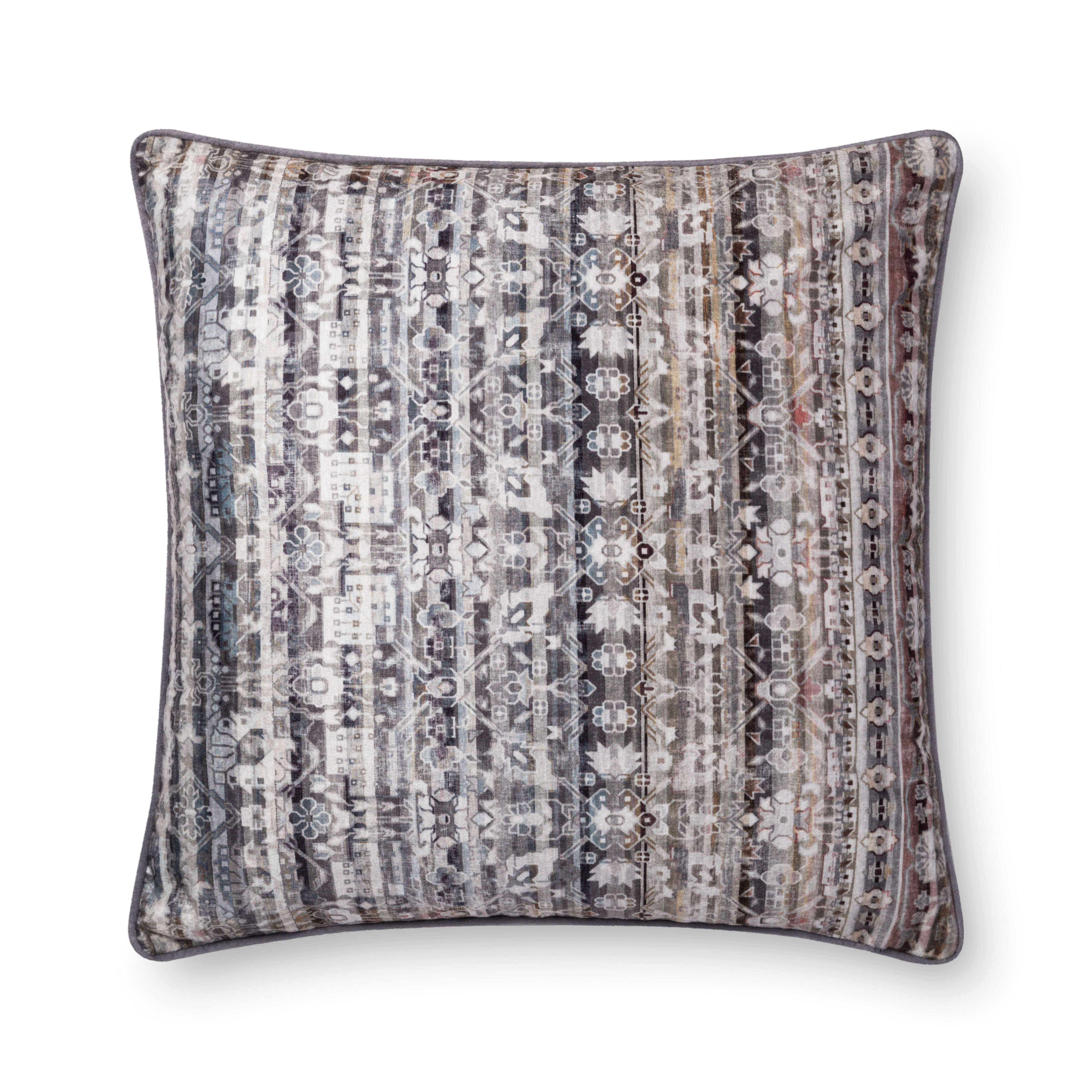 Loloi II Pillows Pillow, Decorative Pillow, 22" length x 22" width