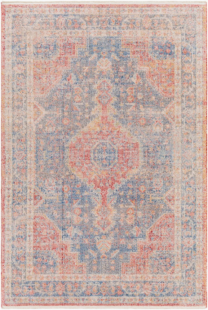 Subtle Machine Woven Rug, by Surya, 6'11.86" length x 5'2.99" width