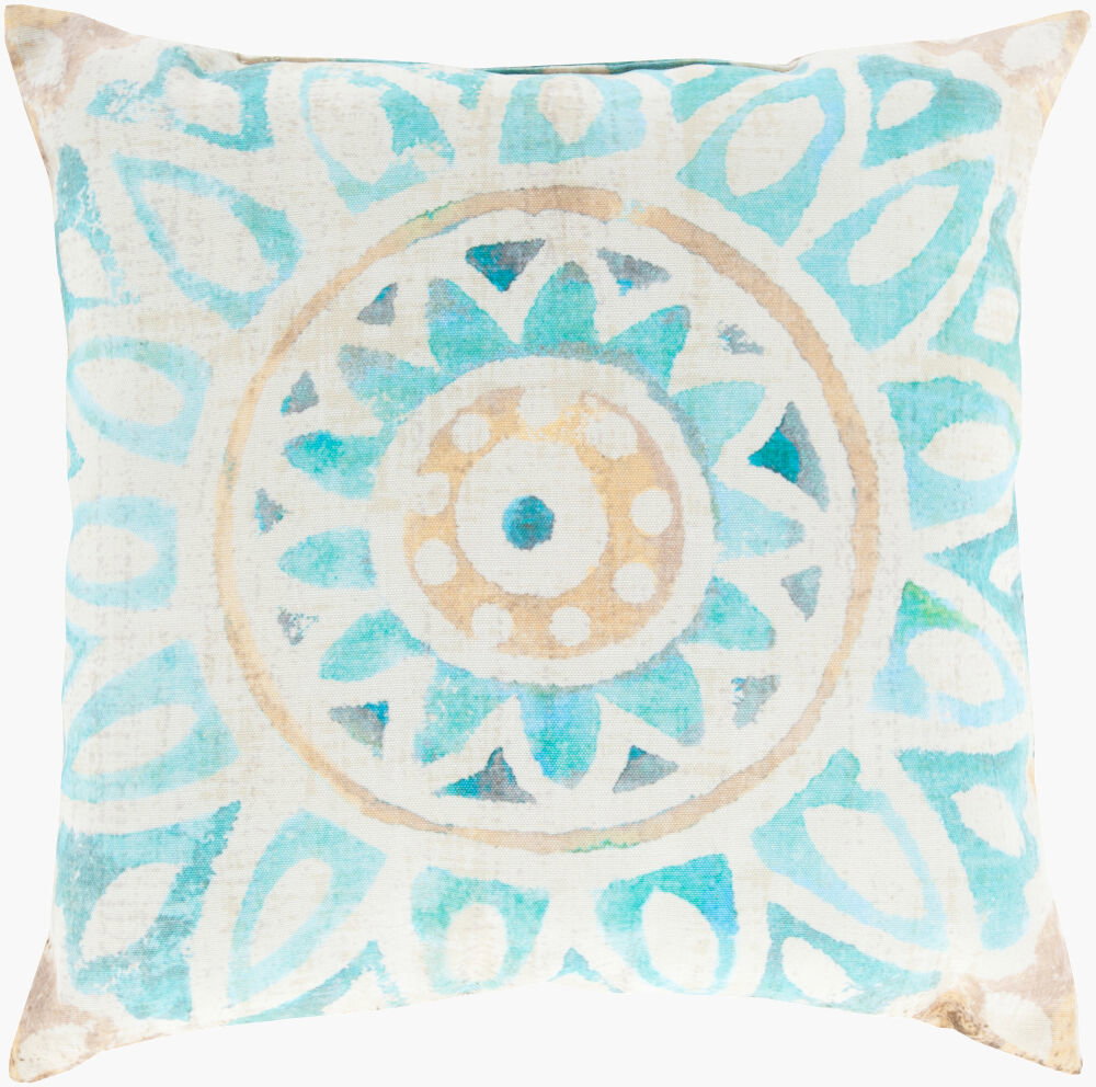 Rain Accent Pillow, Decorative Pillow by Surya, 20" length x 20" width