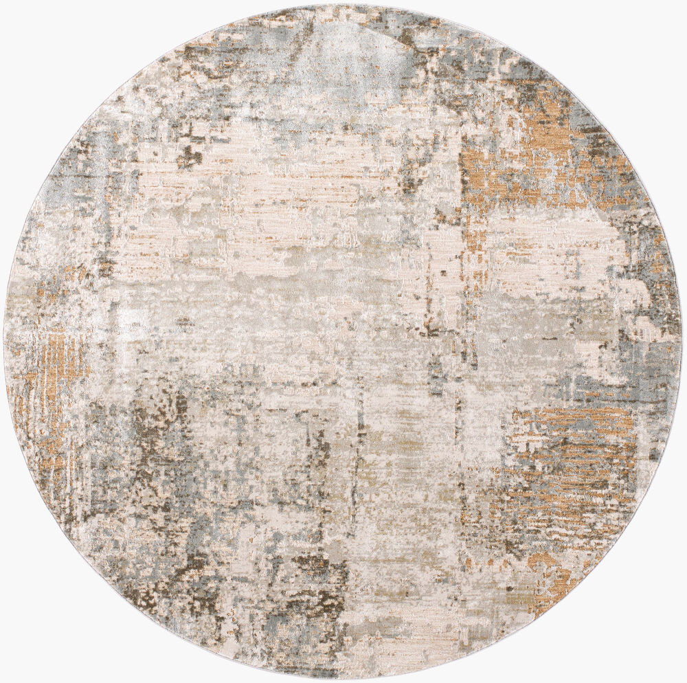 Brunswick Machine Woven Rug, by Surya, 6'6.74" length x 6'6.74" width