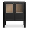 Hannah Cabinet Black, Cabinets & Sideboard by Moe's Home, 35" width x 41.3" height x 16.9" depth thumbnail 1