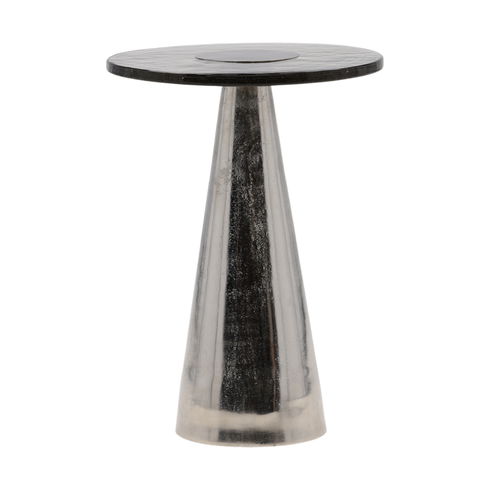Alaric End Table Silver Large