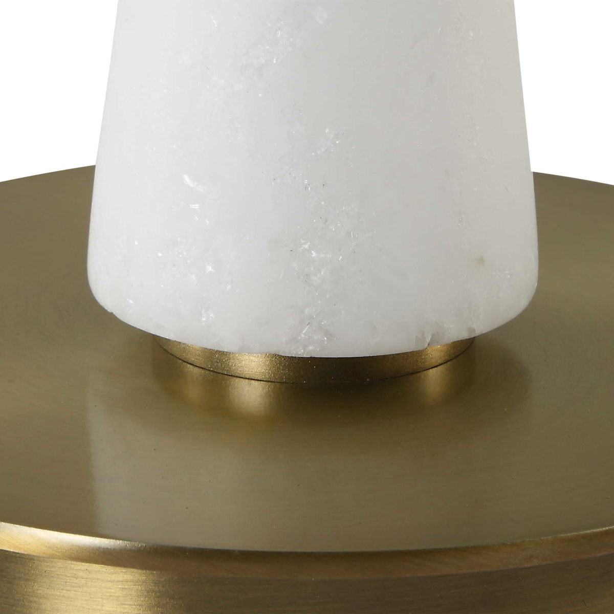 Unify Alabaster Table Lamp, by Uttermost, 14" width x 32.25" height x 14" depth View 8