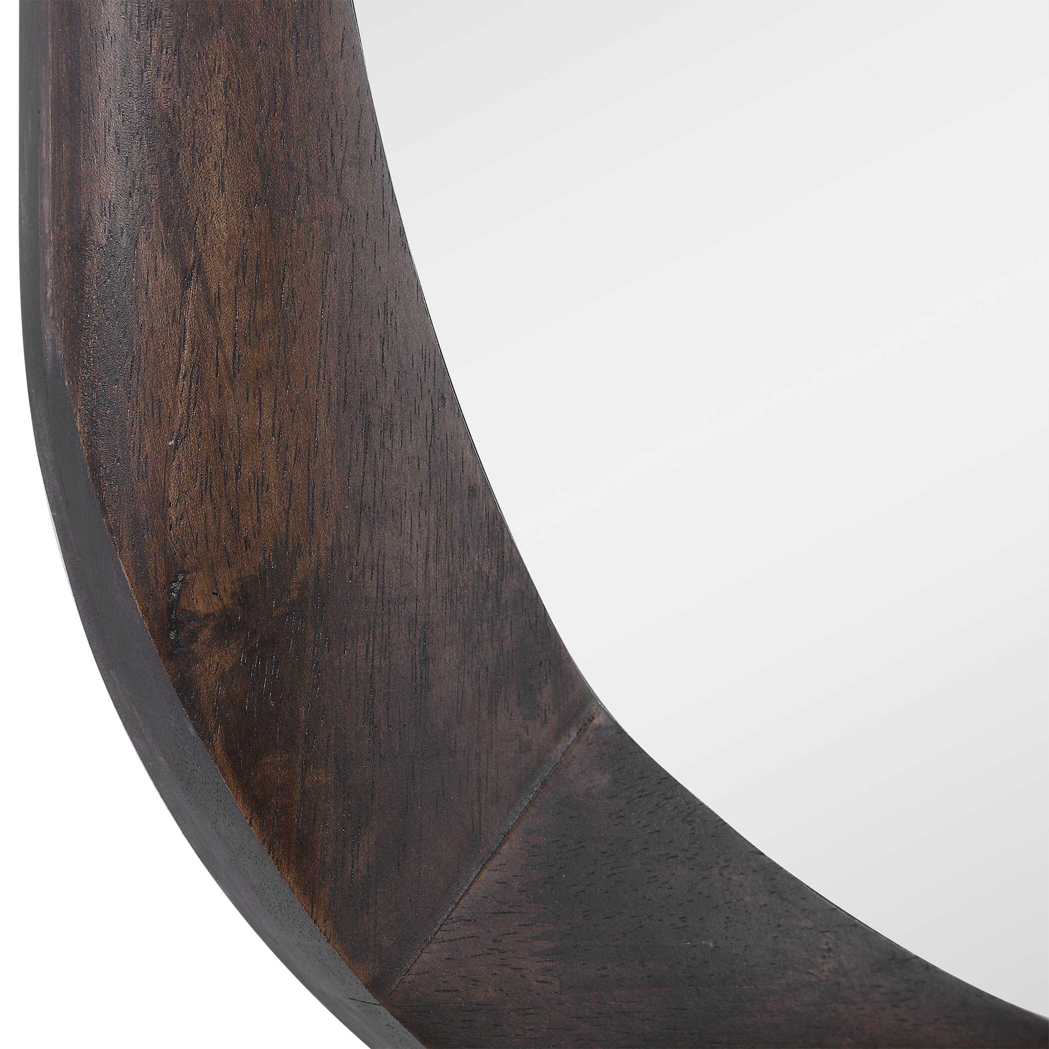 Sheldon Mid-Century Mirror, by Uttermost, 26" width x 38" height x 1.37" depth View 5