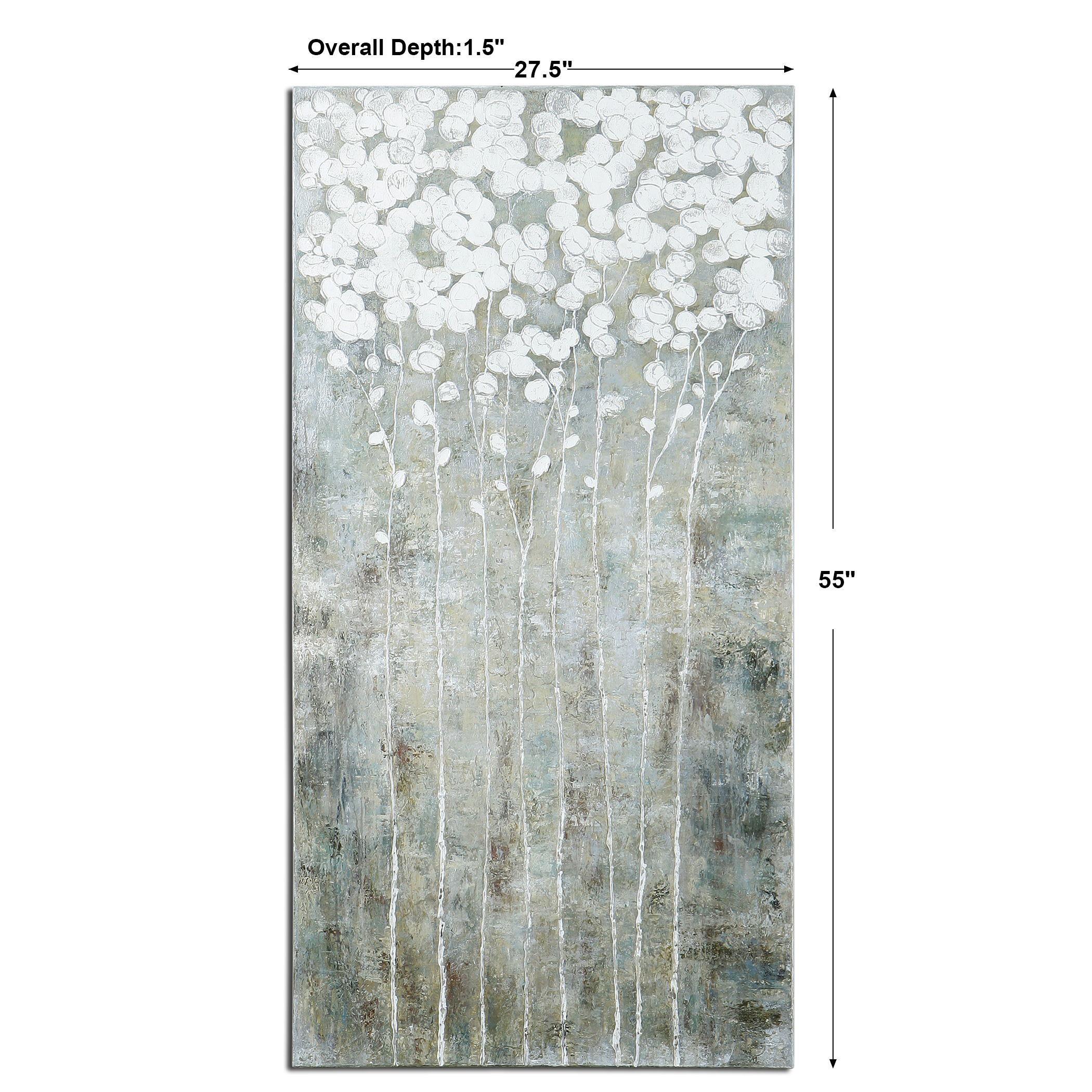 Cotton Florals Wall Art large image 