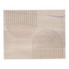 Passages Carved Wood Wall Art White Wash thumbnail 2