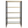 Kentmore Modern Etagere, Shelving & Bookcase by Uttermost, 47.25" width x 78.75" height x 16.25" depth thumbnail 1