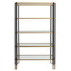 Kentmore Modern Etagere, Shelving & Bookcase by Uttermost, 47.25" width x 78.75" height x 16.25" depth thumbnail 1