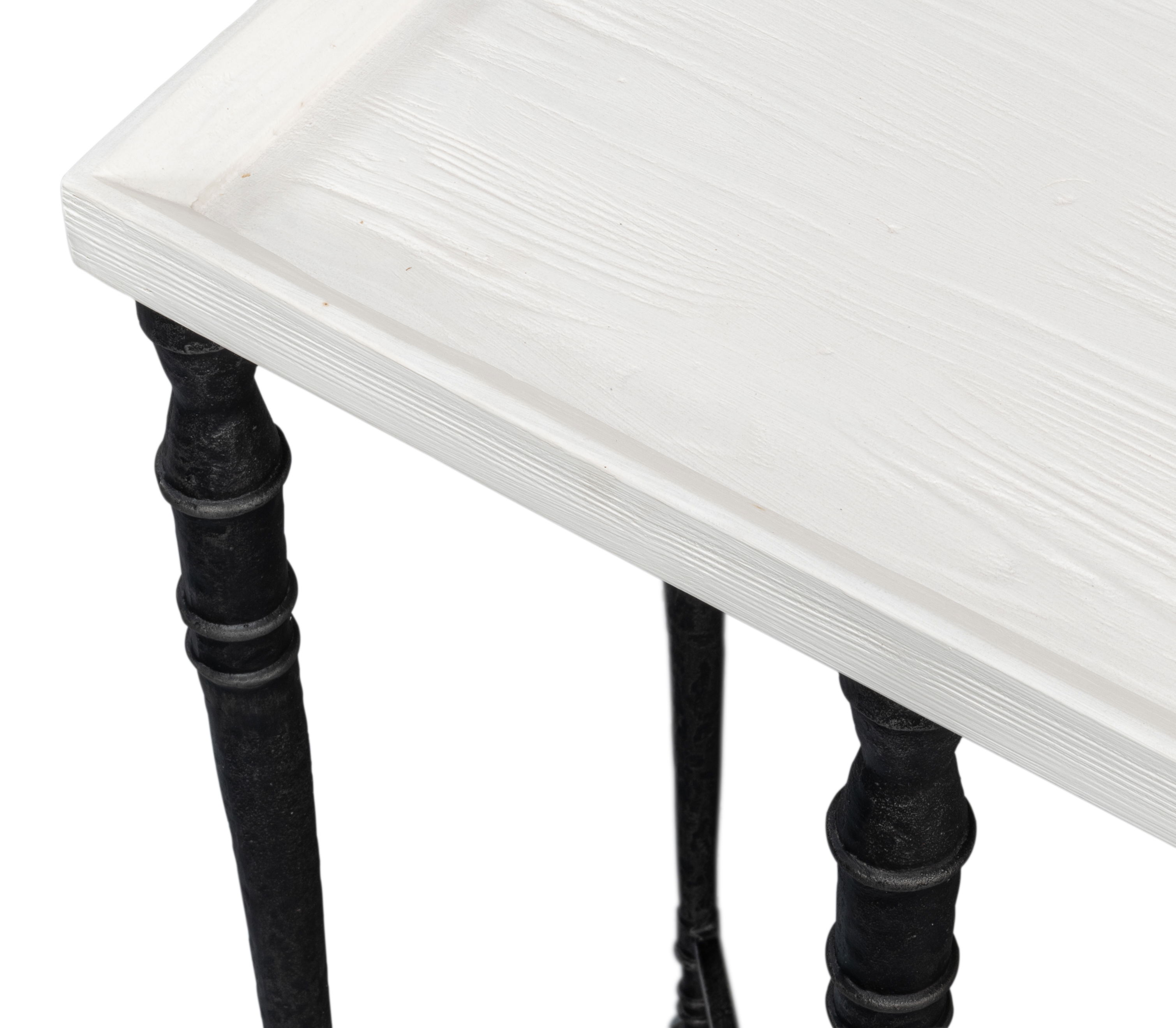 Nathaniel Elegance Console Table, by Sarreid, 60" length x 10" width x 30" height View 5