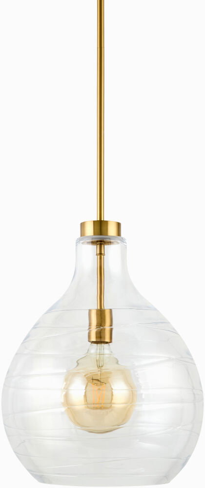 Calanda Pendant, by Surya, 13" length x 13" width x 17" height