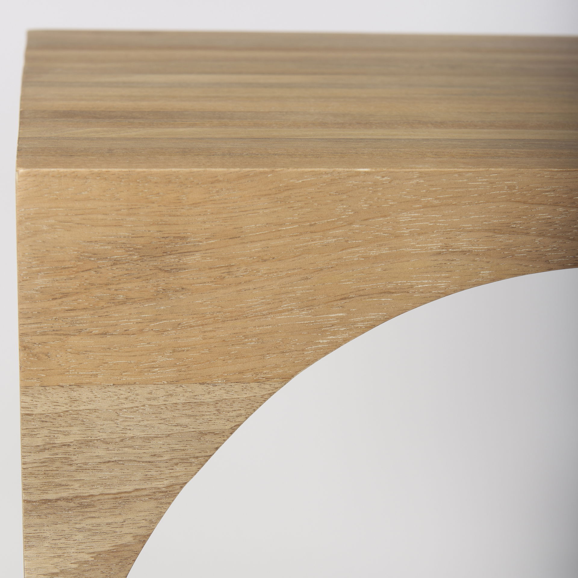 Chloe  Set of 2 Cottage Wood Nesting Accent Tables, Side & End Table by Mercana, 20" length x 20" width x 24" height View 8