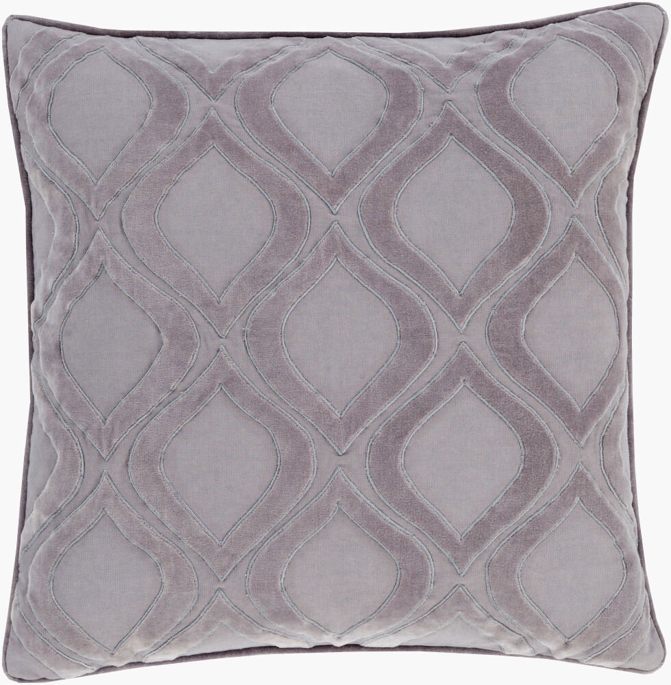 Alexandria Accent Pillow Down, Decorative Pillow by Surya, 22" length x 22" width