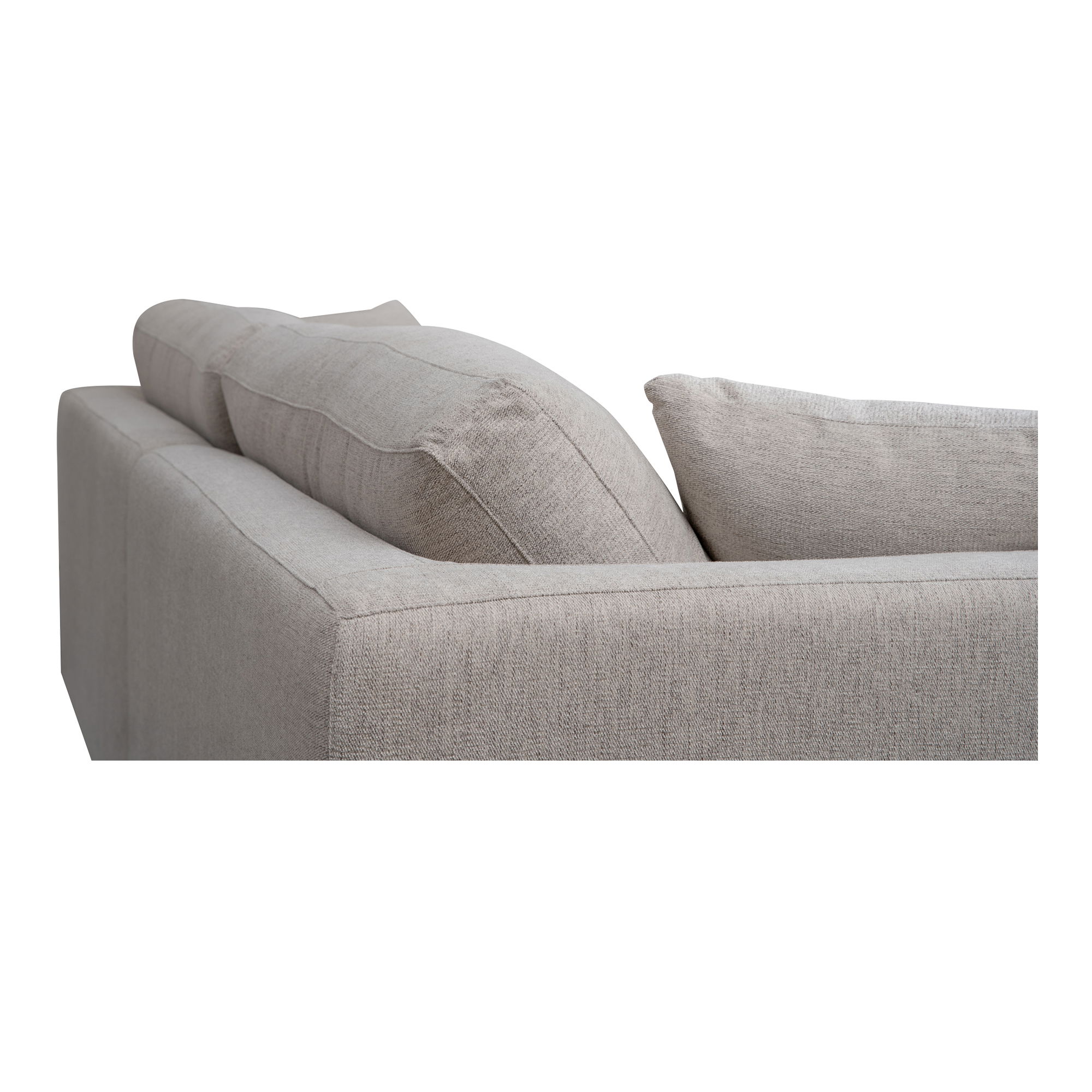 Rue Nook Modular Sectional Flecked Grey large image 