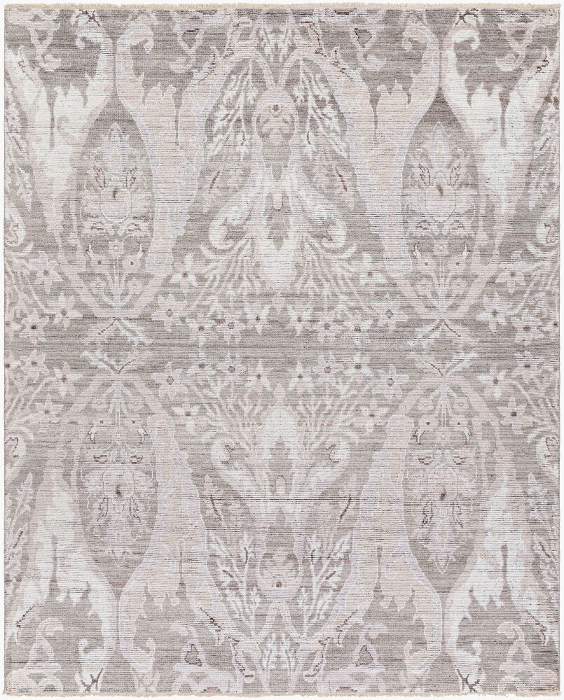 Kushal Handmade Rug, by Surya, 1'6" length x 1'6" width