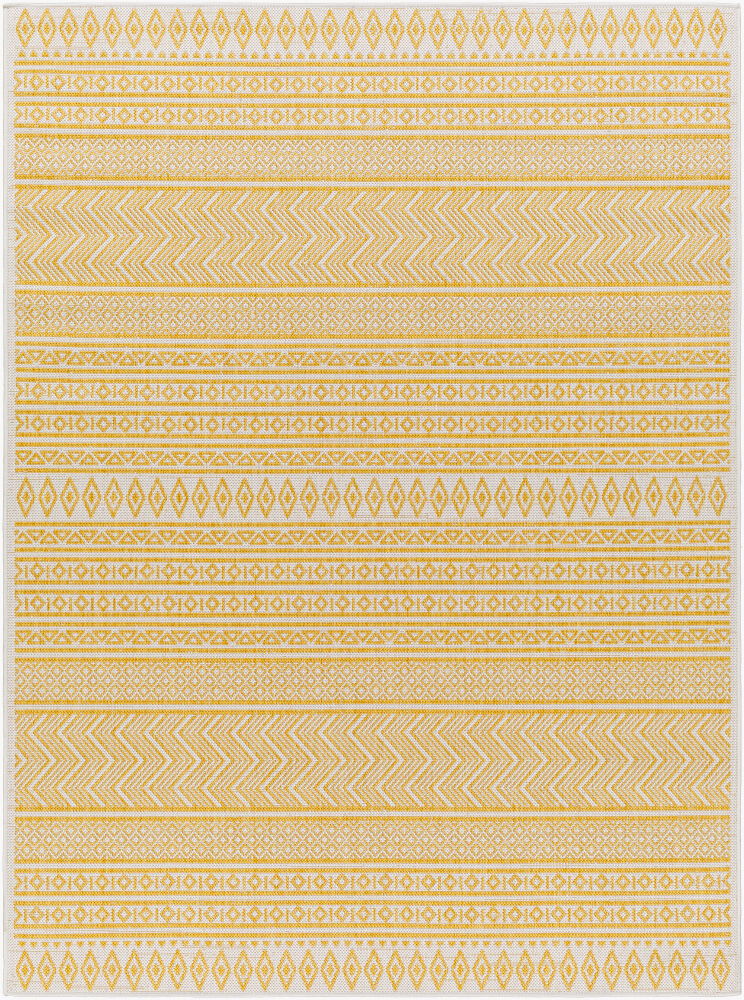 Eagean Machine Woven Rug, by Surya, 10'2.05" length x 7'10.49" width