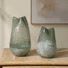 Chianti Seeded Glass Vases Set/2, by Uttermost, 4.5" width x 12" height x 7" depth thumbnail 3