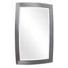 Haskill Brushed Nickel Mirror, by Uttermost, 24" width x 34.25" height x 1.25" depth thumbnail 7