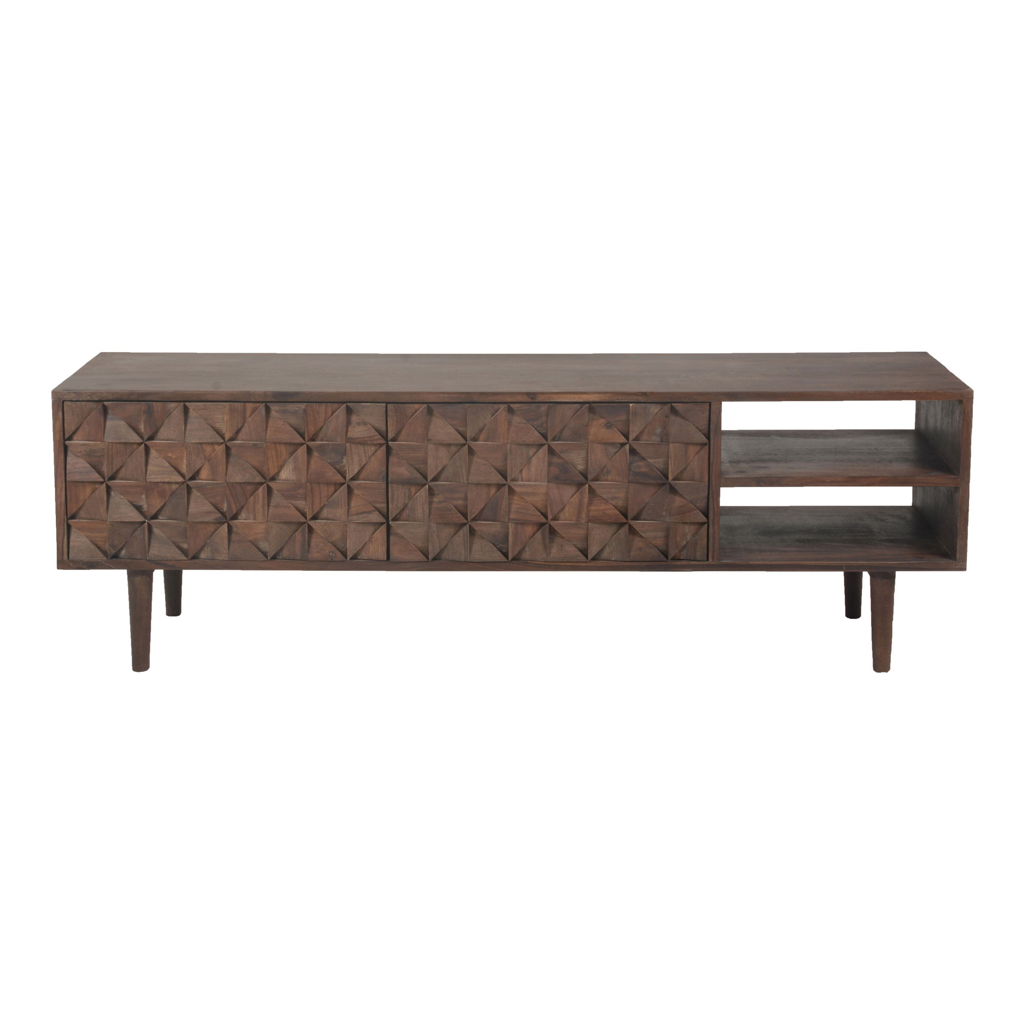 Pablo Entertainment Unit Dark Brown large image 