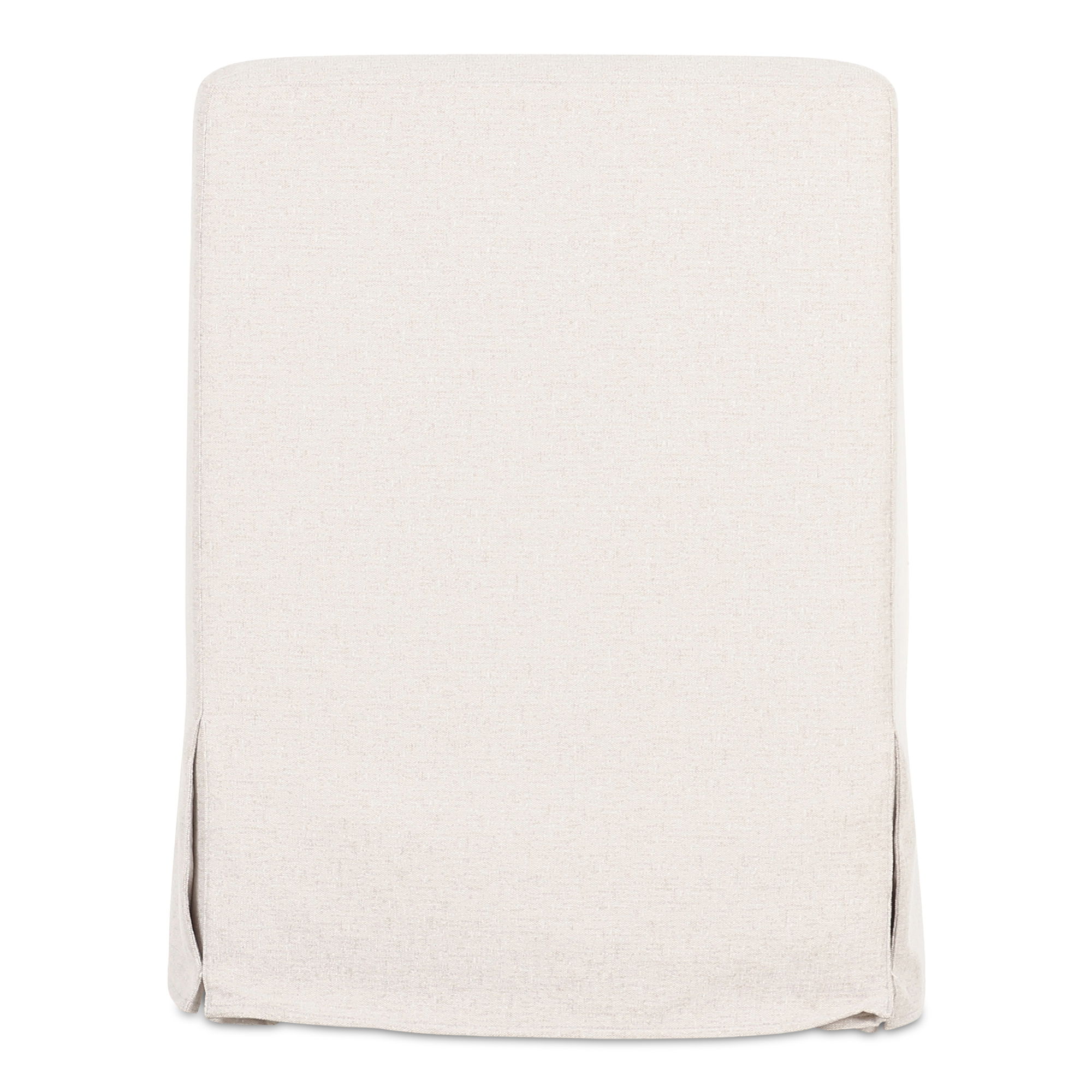 Lydia Slipcover Dining Chair Beige large image 