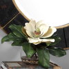 Celia Silk Magnolia Accent, Artificial Plants & Flower by Uttermost, 13" width x 11.75" height x 10.25" depth thumbnail 4