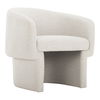 Franco Chair Oyster, Accent Chair by Moe's Home, 27.5" width x 27.5" height x 28" depth thumbnail 2