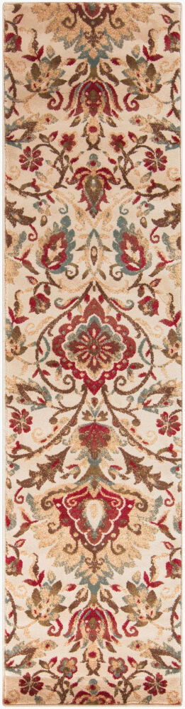 Riley Machine Woven Rug, by Surya, 7'4.58" length x 1'11.62" width