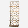 Lashaya Gold Etagere, Shelving & Bookcase by Uttermost, 30" width x 80" height x 12.75" depth thumbnail 1