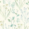 Alpine Botanical White Wallpaper, by York Wall, 33' length x 1'8.5" width x 0.02" depth thumbnail 1