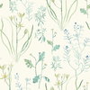 Alpine Botanical White Wallpaper, by York Wall, 33' length x 1'8.5" width x 0.02" depth thumbnail