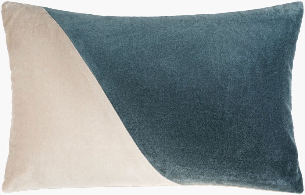 Cotton Velvet Lumbar Pillow large image 