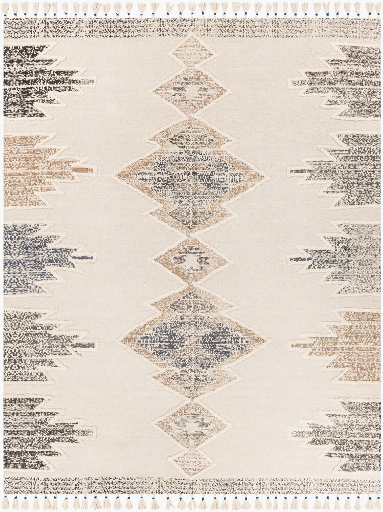 Khemisset Handmade Rug, by Surya, 4' length x 2'6" width