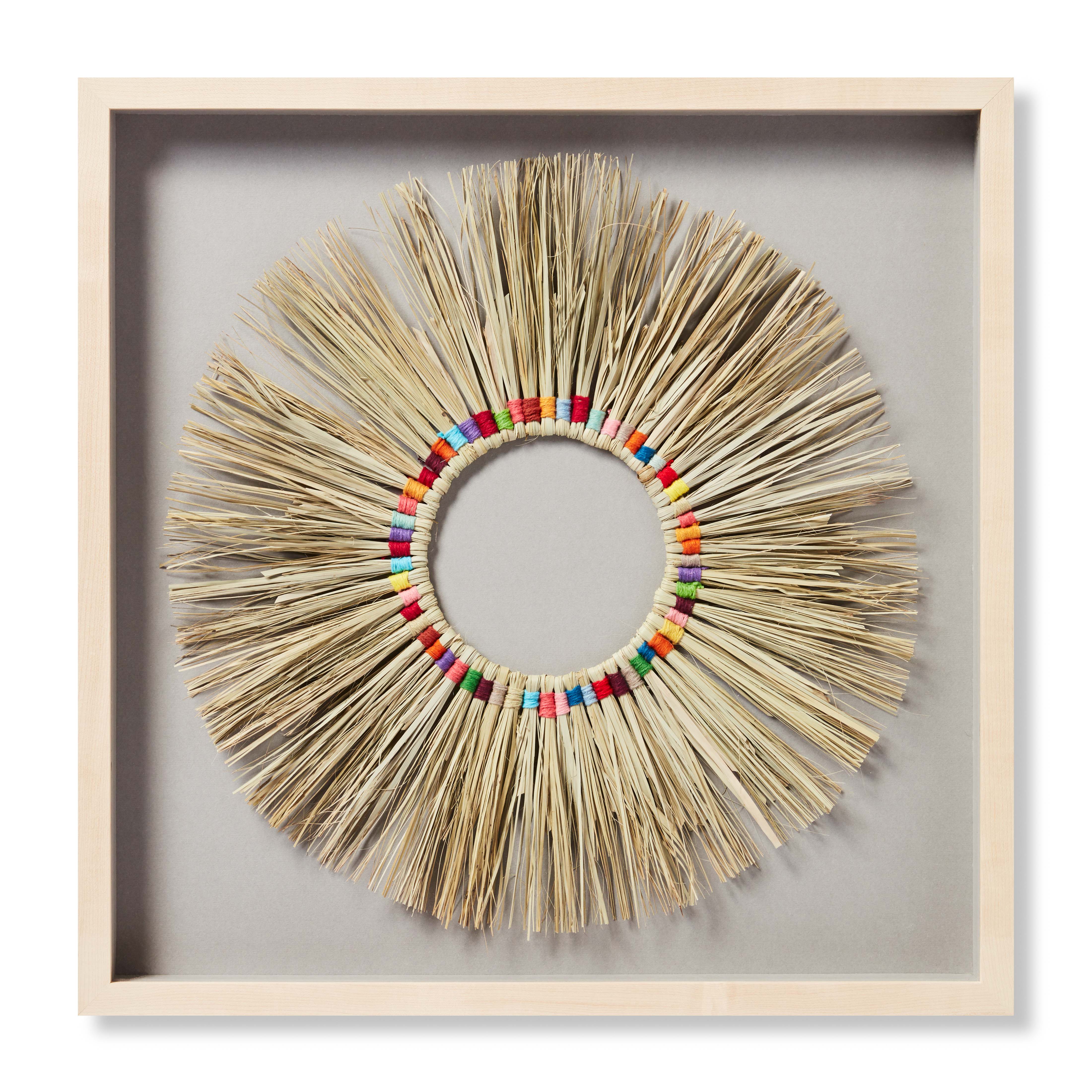 Loloi Rainbow Wreath Wall Art large image 