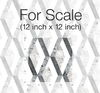 Statuary Diamond Inlay Grey Peel & Stick Wallpaper thumbnail 4