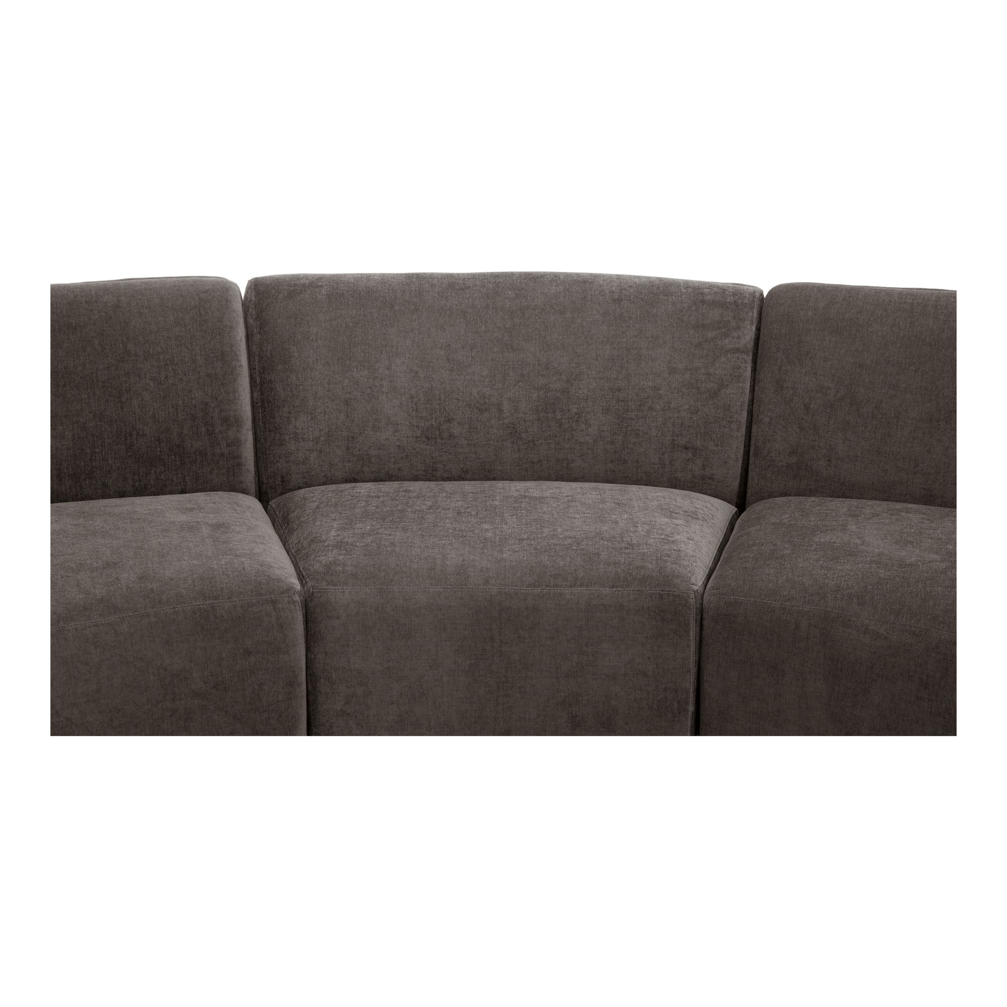 Yoon Compass Modular Sectional, Sectional Sofa by Moe's Home, 151" width x 32" height x 57.75" depth View 4