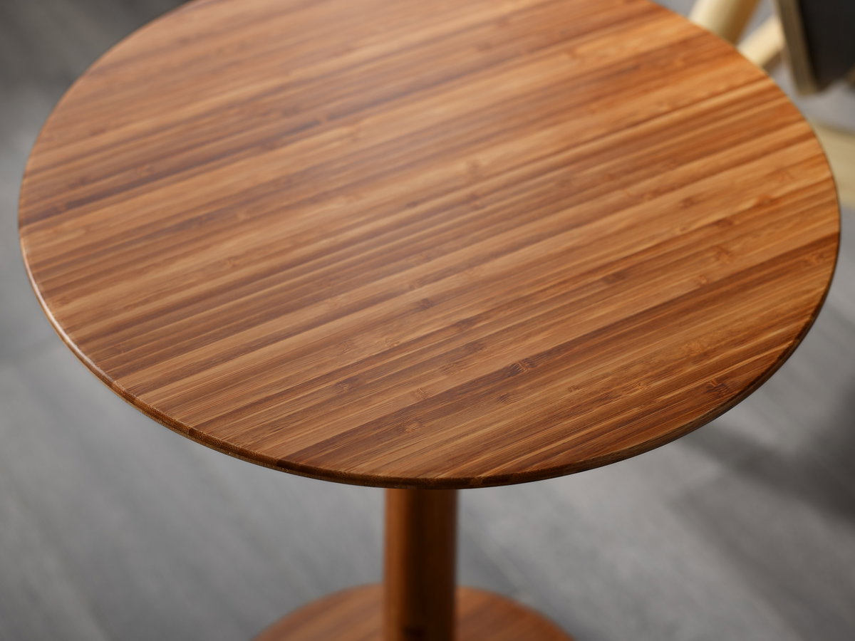 Sol Side Table, Amber, Writing Desk by Greenington, 16" length x 16" width x 20.75" height View 3