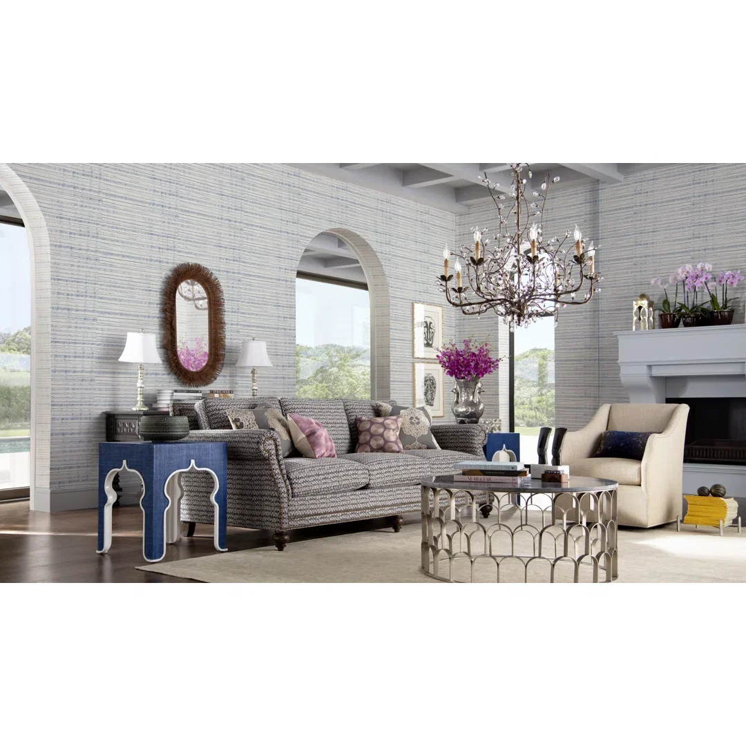Crystal Bud 8 - Light Chandelier, by Currey and Company, 33" width x 33" height x 33" depth View 5