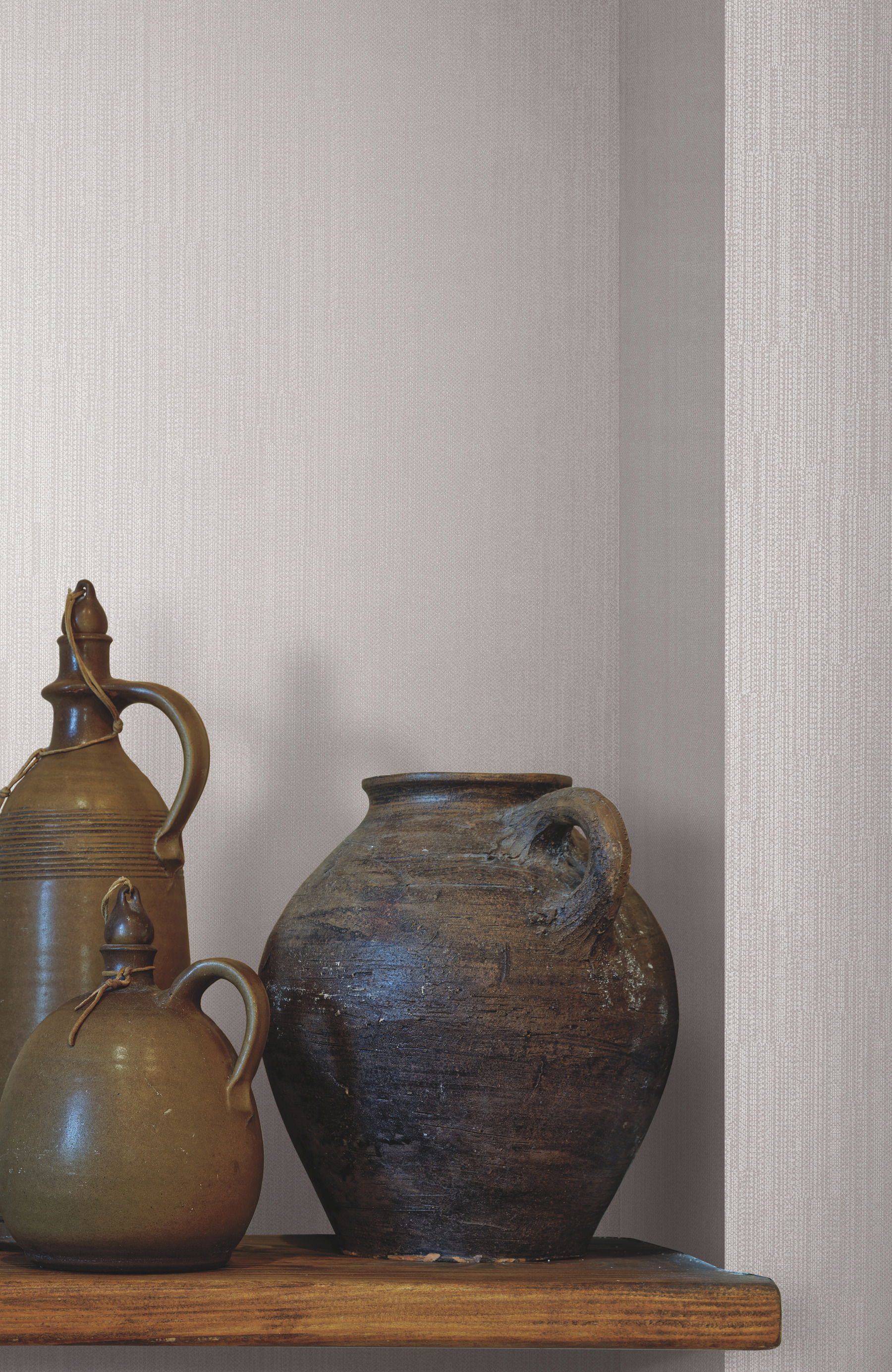 Weekender Weave White Wallpaper, by York Wall, 33' length x 1'8.5" width x 0.02" depth View 2