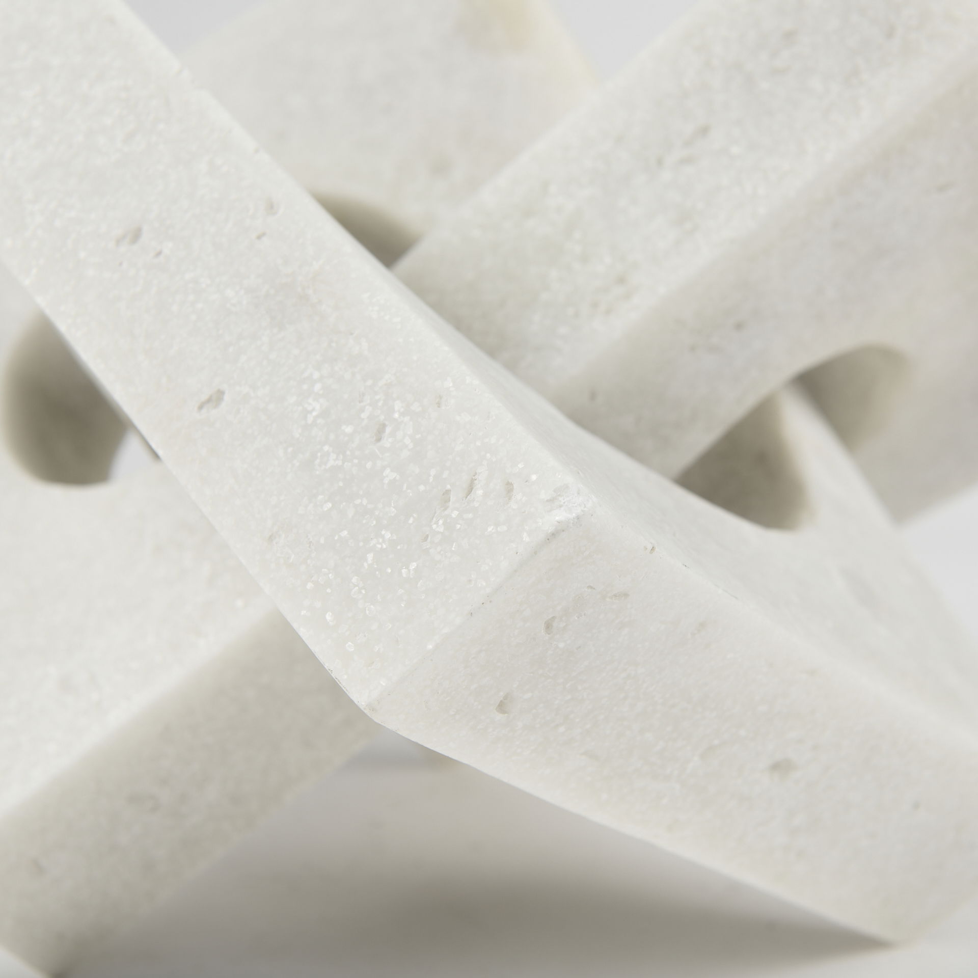 Linx  Large Granite Resin Sculpture Decorative Object, by Mercana, 12.01" length x 12.01" width x 8" height View 6