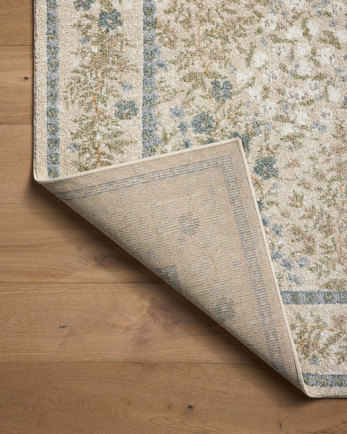 Rifle Paper Co. x Loloi Laurel Rug, 6'6" length x 9'2" width View 8