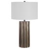 Khalio Gun Metal Table Lamp, by Uttermost, 16" width x 27.5" height x 16" depth thumbnail 4