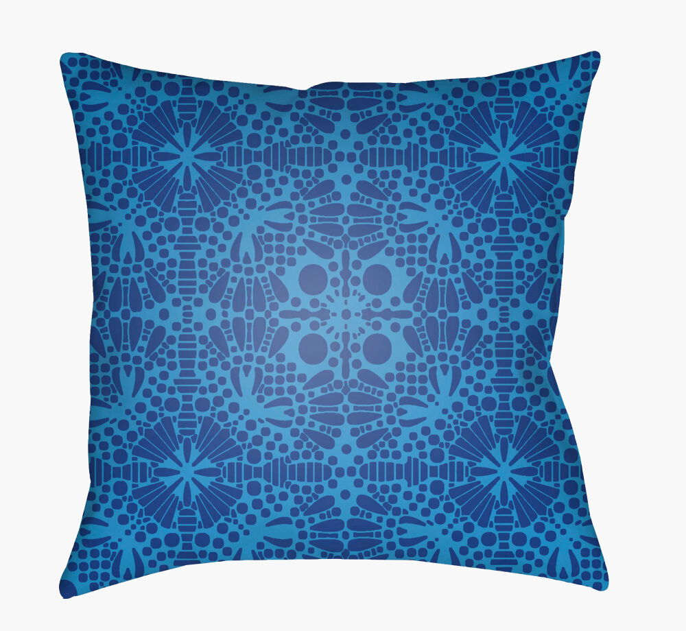 Laser Cut Accent Pillow, Decorative Pillow by Surya, 18" length x 18" width