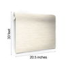 Grasscloth White Wallpaper thumbnail 9